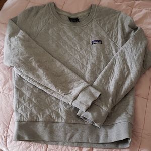 Patagonia organic cotton sweatshirt grey sz Small